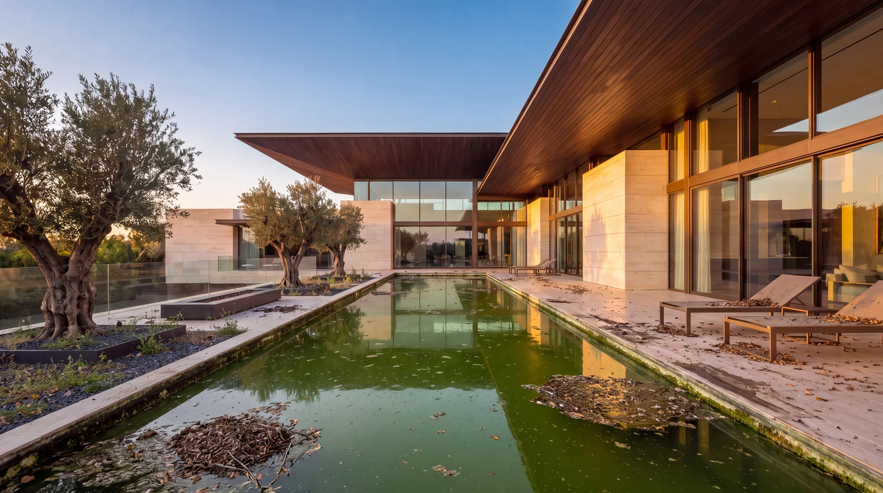 Villa Havuzu — Alg Patlaması — Önce