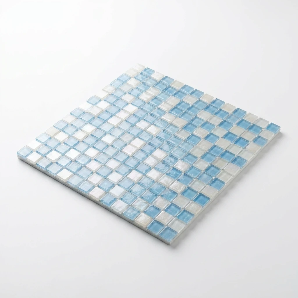 Cam Mozaik — Pearl & Blue Mix